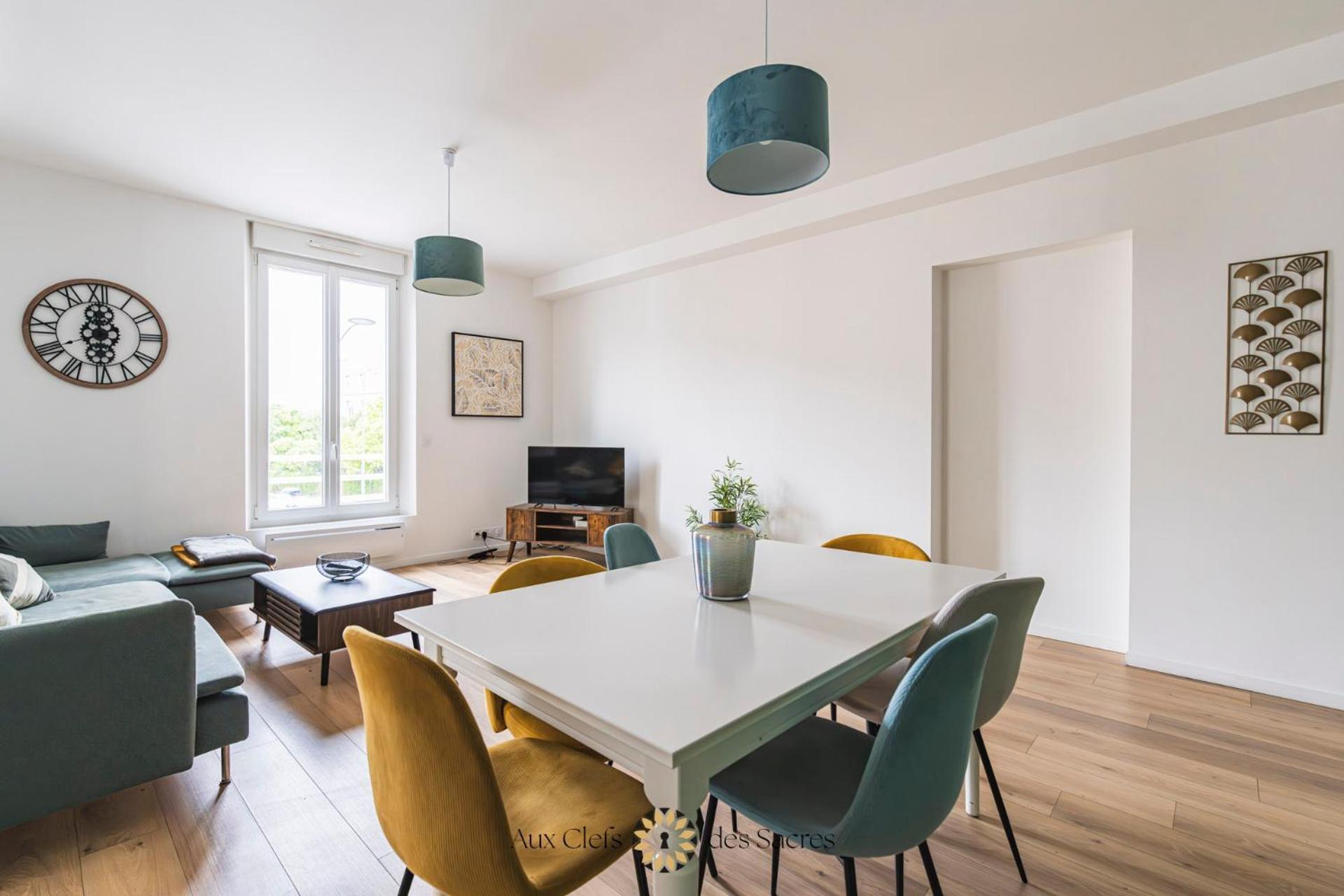 Ponsardin #55 Spacieux Appartement 3 Ch 6 Couchages Reims Exterior foto